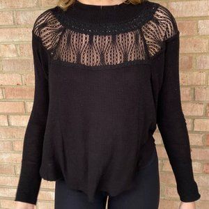 Free People Black Top